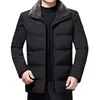 Vinter Men's Plus Veet tjock varm Cott Coat Jacket Male Cold-Proof pälskrage LAPEL POLLED JACKETS PARKAS FLEECE OURTERWEAR W8UJ#