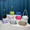 Kleine Tasche für Damen, Designer, neuer Trend, Mode, einzelne Schulter, Umhängetasche, Kettentasche, Brief, kleine quadratische Tasche, 8 Farben