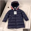 Down Coat Baby Winter Jackets Kid Designer Clothes Casual Kids Coats White Duck Girl Boy Jacket Hooded Outwear Warm Toddler Clothing D Ot5Yw