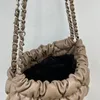 Sacos de noite vintage sling para mulheres bolsas de designer de luxo bolsas 2024 em pu bordado thread rhombus decoração corrente ombro