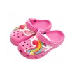 Crianças Sandálias Clog Flip Flop Chinelos Toddlers Croc Hole Slipper Beach Candy Rosa Clássico Preto Meninos Meninas Sapatos Branco Verão Juventude Crianças Slides