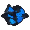 Rzeźby prawdziwe motyl WING MATERIAŁ DIY Materiał Big Blue Flash Butterfly Malowanie Student Manual Home Decore