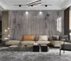 Bakgrundsbilder Custom European Retro Wood Grain PO för vardagsrum TV -bakgrund Mural Luxury 3D Wall Papers Heminredning Klistermärken