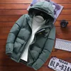 Winter 2021 Casual Parkas Dicke Männliche Windjacke Jacke männer Fi Mantel Klassische Winddicht Lg Sleeve Busin MOOWNUC 43KE #