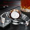 Men Watches Gold Men Automatic Date Watch