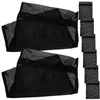 Bolsas de lavanderia 8 PCs Contêiner Black Bag Travel Lingerie Mesh Delicatos