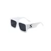 Lunettes de soleil de luxe Designer Fashion White Rock Style Classique Hommes et femmes Outdoor Street Social Gathering Drop Livraison Accessoires Ottvx