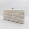패션 새로운 수하물 아크릴 성격 귀여운 간단한 웨딩 디너 가방 어깨 크로스 바디 백 042624-11111