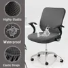 Chair Covers Water Resistant Thicken Fabric Cover Stretch Office Computer Rotating Slipcover For Home El Dust Removable