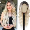 150 density Curly Lace Front Human Hair Wigs 13 X 4 HD Body Wave Honey Blonde Loose Deep Wave Glueless Colored Synthetic Wig Preplucked Highlight Wig Human Hair