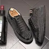 Baskets de luxe à strass brillants pour hommes, chaussures décontractées à plateforme, tendance, Version coréenne, chaussures de sport classiques à semelle épaisse, chaussures plates de rue 1H1