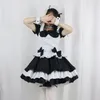 Summer Black White Chocolate Maid Outfit da donna Dr 100% poliestere Confortevole gioco di ruolo Halen Costume unisex n66d #
