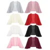 Femmes 3/4 manches Chiff Cardigan Bolero Veste de mariage de mariée Dr Cover Ups Wraps Châles n2JZ #