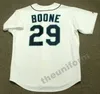 Seattle ADRIAN BELTRE BRETT BOONE KEN GRIFFEY FELIX HERNANDEZ GAYLORD PERRY NORM CHARLTON FLOYD BANNISTER Throwback honkbalshirt voor heren, 1982-2001, S-5XL