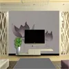 Hintergrundbilder Milofi Große Tapete Wandmund Custom 3D Chinese Style Grey Lotus Retro Veranda Hintergrund