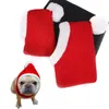 Vêtements pour chiens Chapeau d'hiver pour animaux de compagnie Chapeau de Noël Chaud Petit Chat Chapeaux Accessoires pour chiens de taille moyenne