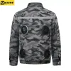 Nouveau Cool 4 Fan Jacket Veste de glace pour hommes USB Air-Cditing Costume Refroidissement Été Pêche Chaleur Protecti Camoue Vêtements de travail l3wP #