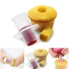 Pişirme Araçları Kek Digger Plastik Cupcake Corer Piston Kesici Muffin Delek Diy Kupa Çekirdekli Cihaz Dekorasyon Aracı