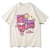 Anime T Shirt Kawaii Fat Net San Valentino Rerto Hot Fi Uomini Harajuku Estetica Tshirt Unisex Streetwear Cott Tees Camicie 26D4 #