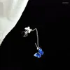 أقراط Dangle 2024 تخصيصًا للنساء للنساء الفراشة تصميم الأذن مقطع One One Jewelry Party Gift