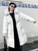 2022 X-LG Veste d'hiver Femmes 90% duvet de canard blanc manteau solide véritable col de fourrure de renard naturel chaud vêtements d'extérieur streetwear nouveau fi w2u1 #