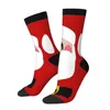 Men's Socks Merry Christmas Santa Claus Male Mens Women Autumn Stockings Harajuku