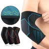 Joelheiras moda elástica fitness antiderrapante basquete braço proteção compressão cotovelo manga mangas proteger cinta