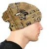 Berets Fino Bonnet Chapéus Antigo Egito Deus Anubis Homens Mulheres Vintage Cap Hip Hop Skullies Beanies Caps