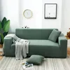 Fundas para sillas Funda de sofá elástica de lana Polar para sala de estar, sillón, tela de rejilla de maíz, Protector, decoración del hogar, gratis