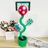 Racks Switch Stand Storage Holder NS Cannibal Flower Organizer Rack USB Rechargeable Switch Stand Desktop Ornament Room Decor Gift