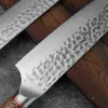 Coltelli Coltello da cucina forgiato Set 17 pezzi Coltelli da chef Coltello per disossare in acciaio inossidabile Coltello Nakiri Santoku Coltello per carne Pesce Coltello da taglio per frutta