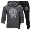 Designer hoodie heren trainingspak mode Amerikaanse nieuwe dikke herfst en winter hoodie set trend sport hoodie broek trainingspakken maat S-3xL.