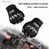 Tactical Gloves NEW Self Defense manopla defensa personal autodefensa gloves Metal joint protection Boxing safety protector YQ240328