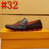 40Model 2024 modedesigner Mens Loafers Shoes Högkvalitativa varumärken Loafers Comfy Leather Boats Shoes White Men Summer Casual Shoes Mocassin Plus Size 46