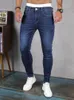 Fi Classic Blue Jeans Pantalons pour hommes Casual Skinny Cott Extensible Slim Fit Hip Hop Denim Pantalons Hommes Pantalons de jogging 2023 W4N0 #