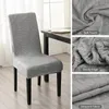 Fodere per sedie 1/2/4/6 pezzi Jacquard impermeabile elasticizzato puro fodera per fodera rimovibile per la copertura della sala da pranzo di casa