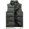 Winter Eendendons Vest Voor Mannen Parka Dikke Warme Varsity Rode Windjack Sleevel Jas Mannelijke Klassieke Casual Reizen Vest d7qu #