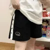 Allentato Donna Kawaii Pantaloncini sportivi 2022 Estate Casual giapponese carino Carto Stampa Y2K Harajuku Pantaloncini a vita alta Streetwear E1Uk #