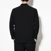 Vintage Plus Size Hommes Casual Collarl Simple Butt Solide Plage Lg Manches Top Blouse Casual Dr Femmes Corée Style Vêtements T8fi #