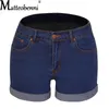 seksowne wysokiej talii Crim Hip Lift Kobiety Krótkie dżinsy Summer Fi Stretch Denim Shorts Nowe swobodne push up ulic krótkie 87e6#