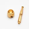 Colorful Metal Pot Smoking Pipe Length 95mm Aluminum Alloy Portable Jamaica Tobacco Cigarette Hand Pipes For Dry Herb Dab Oil Rigs