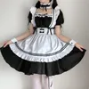 Noir Mignon Lolita Maid Costumes Sexy Belles Filles Femmes Cosplay Costume Français Avril Uniforme Japonais Anime Outfit Dr Vêtements s8On #