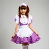 Donne Cosplay Black Party Halen Lolita Fancy Servant Dr Donne adulte Sissy Maid Uniforme Sexy Costumi cameriera francese con serratura a9Mk #