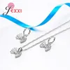 Necklace Earrings Set Big Sale Wedding For Women 925 Sterling Silver Needle And Earring Bijouterie Aretes