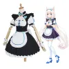 anime nekopara çikolata vanilya cosplay kostüm hizmetçisi dr lolita dr sevimli kedi neko kızlar kadın kostüm halen gösterisi z1cd#