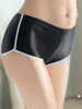 Fi Funkelnde Shorts Frauen Neue Sommer Unterwäsche Atmungsaktiv Bequeme Seidige Sexy Fi Hot Fi Frauen Shorts YH0G Y9mG #