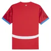 Tchèque 2024 Euro Soccer Jerseys Accueil Rouge Blanc Blanc République tchèque équipe nationale de football Kits hommes hauts chemises uniformes ensembles équipements