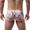 Men's Swimwear Hot Sell Swimwear Men Swim Boxers Low Waist Sexy Swimsuit Swimming Trunks Shorts Sunga hombre Bathing Suit 24327