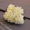 웨딩 파티 홈 장식 DIY를위한 품질 레트로 하이 실크 수국 인공 가짜 꽃