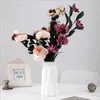 Вазы Геометрическая ваза для цветов Сушеный контейнер Посуда для спальни Устойчивость к падениям Домашнее украшение Посуда Орнамент